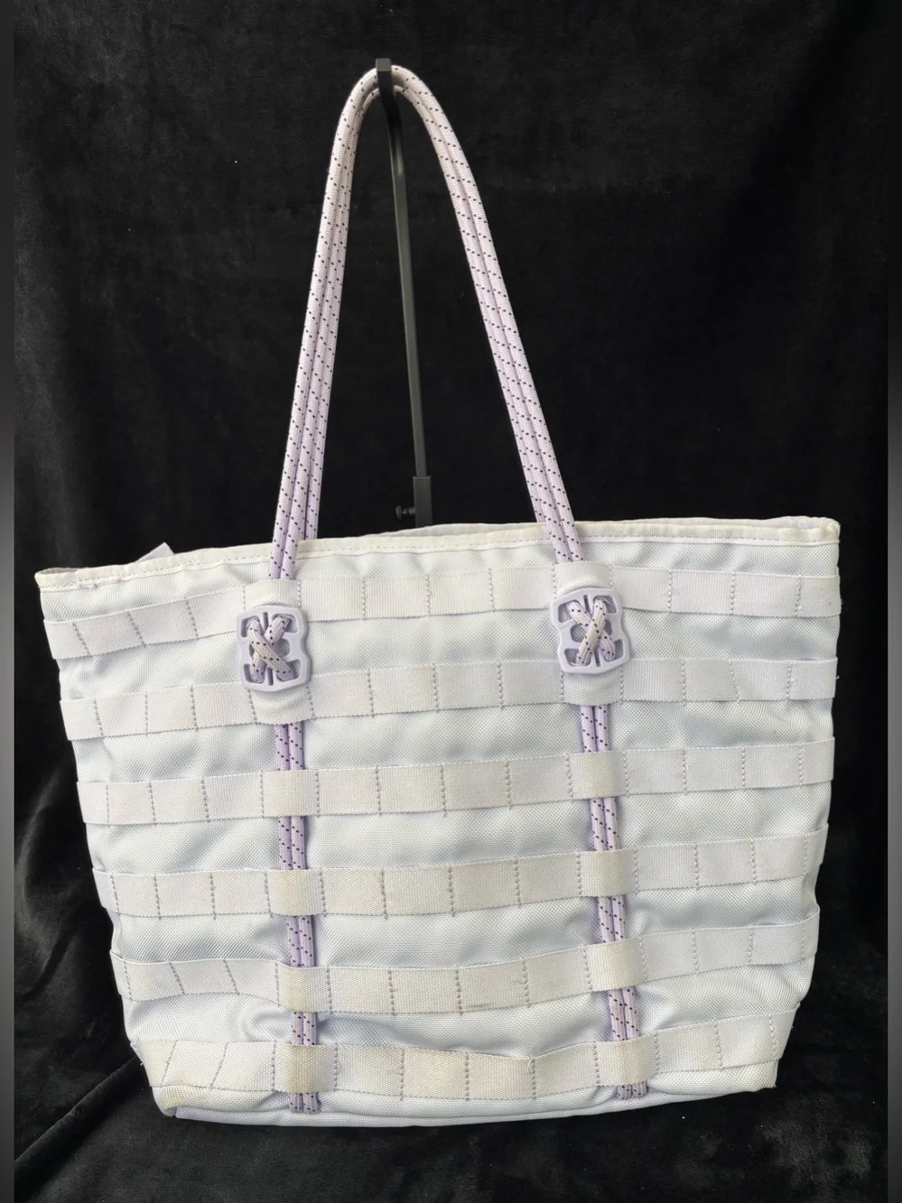 Nike AF-1 Winterized Issue Tote Icy Gray Lavender Rare